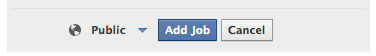 Add-job-to-Facebook-profile